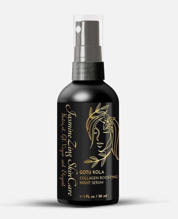 A bottle of lotion with a dragon on it.